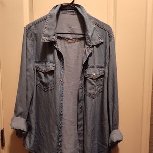 Light Blue Denim Shirt